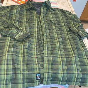 💙SALE TODAY 💙KÜHL Men’s Long Sleeve Plaid